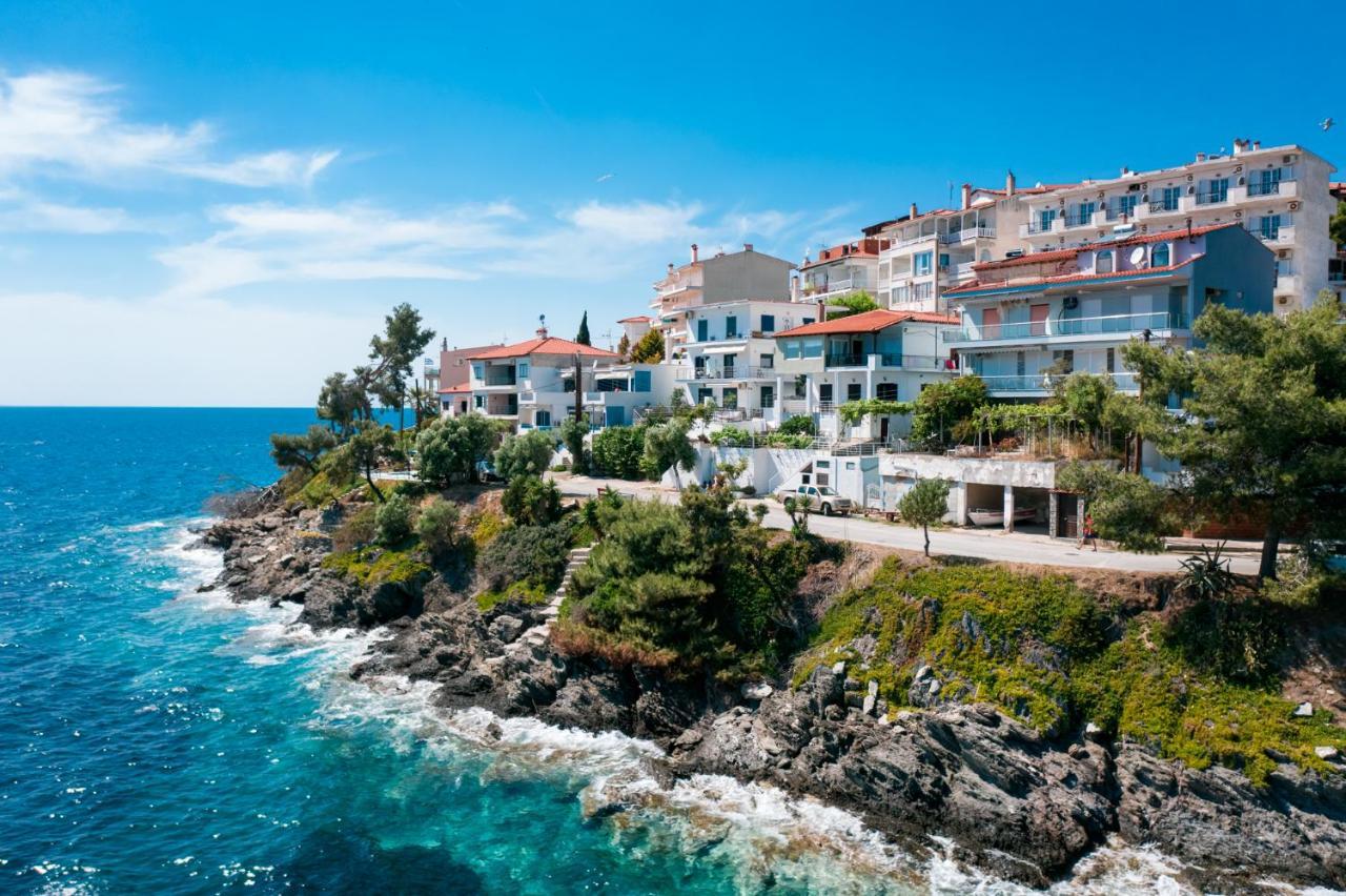 Anemos Seaside Apartment Neos Marmaras Exteriör bild